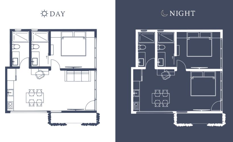 day and night 50m